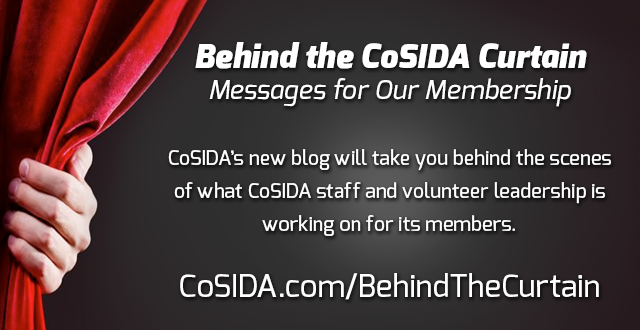 CoSIDA Debuts New Blog – BehindThe CoSIDA Curtain
